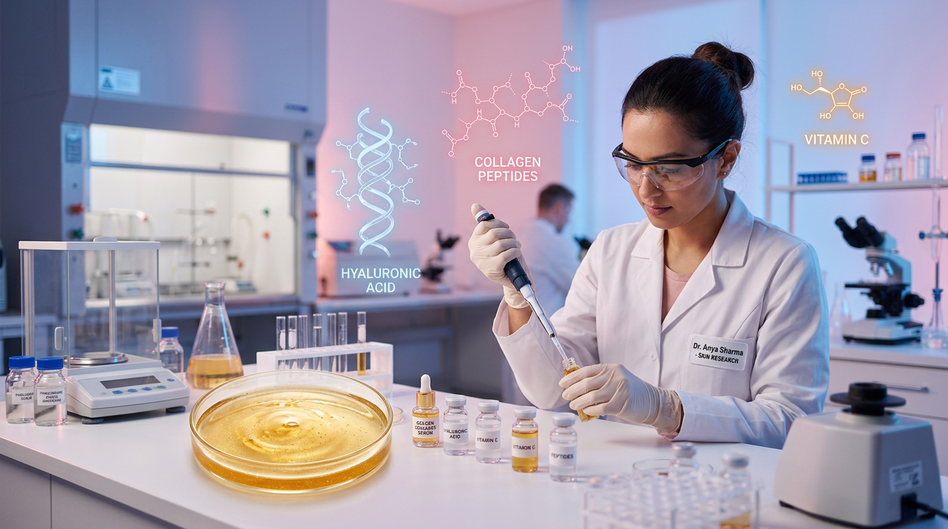 Dermatologisches Labor &mdash; Entwicklung von The Ordinary